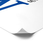 Hou van je mama...van je Border Collie Poster (Hoek)