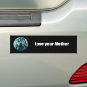 Hou van je moeder bumpersticker (Op auto)