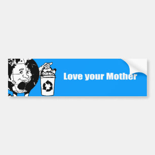 Hou van je moeder bumpersticker