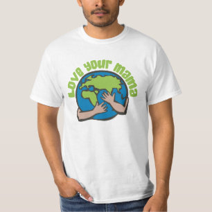 Hou van je moeder klimaatverandering, sparen plane t-shirt