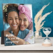 Hou van je moeder Moederdag Foto Fotoplaat (Zijkant)