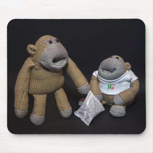 Hou van je Mrs Monkey Muismat (Voorkant)