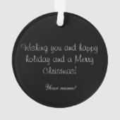 Hou van je naar de maan en terug ornament (achterkant)