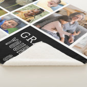 Hou van je oma | Foto-collage-monogram Sherpa Deken (3/4)