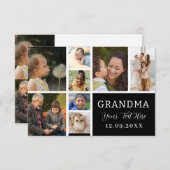 Hou van je oma | Fotocollage en tekst RSVP Ca (Voorkant / Achterkant)