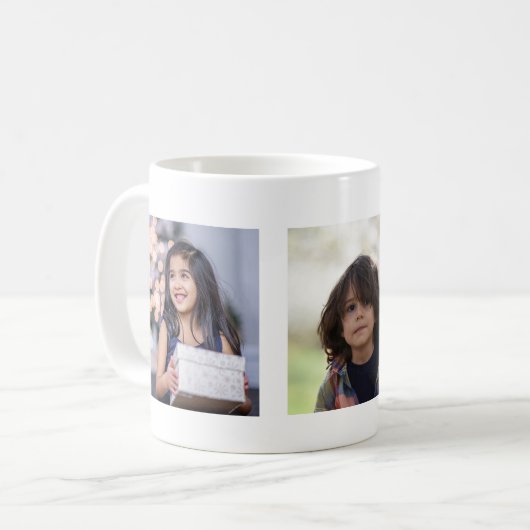 Hou van je oma | Twee foto's en mok hart (Voorkant links)