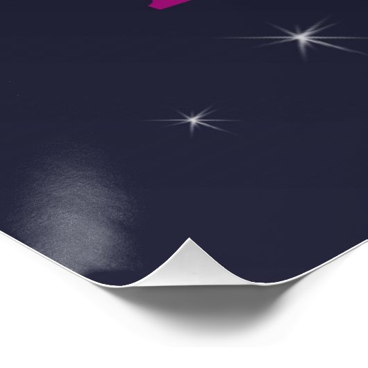 Hou van je op de maan en terug perfect poster (Hoek)