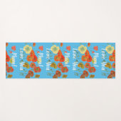Hou van je Oranje Rode Poppie Floral Yoga Mat (Voorkant (horizontaal))