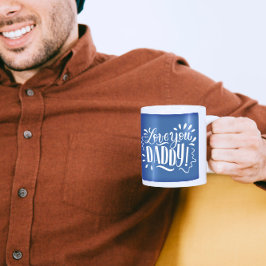 Hou van je, papa! koffiemok