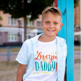 Hou van je, papa! t-shirt