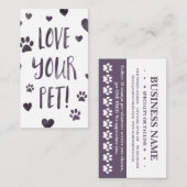 hou van je petekaart klantenkaartje (Voorkant / Achterkant)