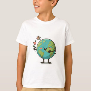 Hou van je planeet t-shirt