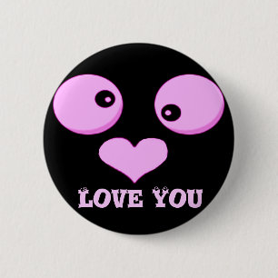 Hou van je_ ronde button 5,7 cm