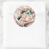 Hou van je Rozen Sticker (Tas)