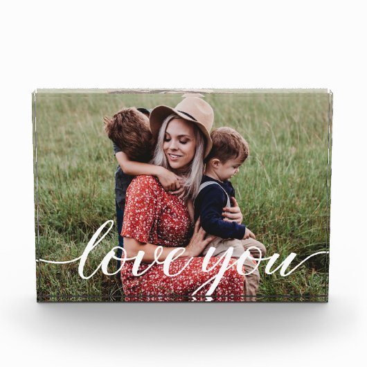 Hou van je script Gepersonaliseerde foto (Voorkant)