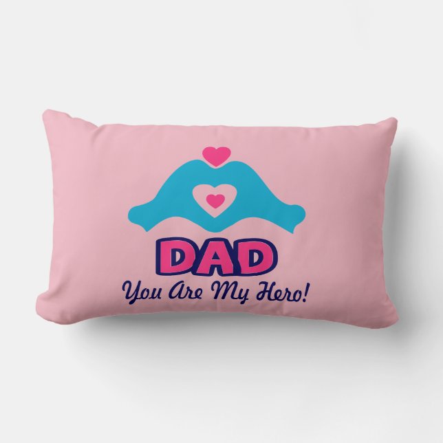 ↷Hou van je vader, je bent mijn held fantastische  Kussen (Voorkant)
