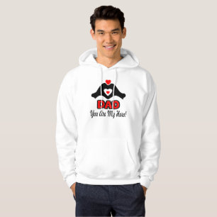 ↷Hou van je vader, je bent mijn held klassiek basi Hoodie
