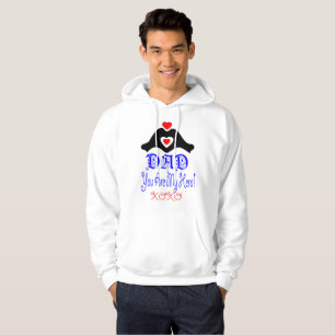 ↷Hou van je vader, je bent mijn held klassiek basi Hoodie