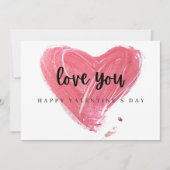 Hou van je Valentijnsdag Feestdagenkaart (Voorkant)