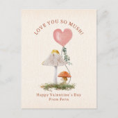 Hou van je zo Mush Mushroom Classroom Valentijn Briefkaart (Voorkant)