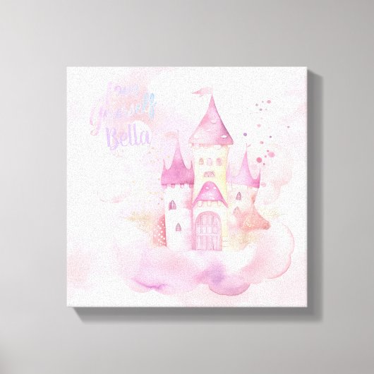 Hou van jezelf aanpasbaar canvas afdruk (Voorkant)