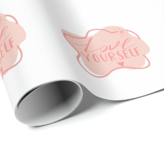 Hou van jezelf  cadeaupapier