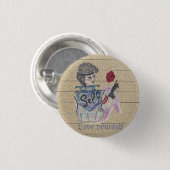 "Hou van jezelf" Empowerment Button (Voorkant /achterkant)