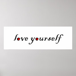 Hou van jezelf poster