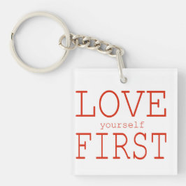 Hou van jezelf sleutelhanger