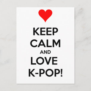Hou van K-Pop! Briefkaart