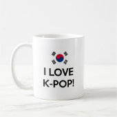 Hou van K-Pop! Koffiemok (Links)