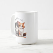 Hou van katten Mok (Voorkant links)