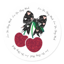 Hou van kersen veel grappig fruit