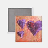 Hou van me drie keer magneet (Voorkant / Achterkant)