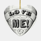 Hou van me keramisch ornament (Achterkant)