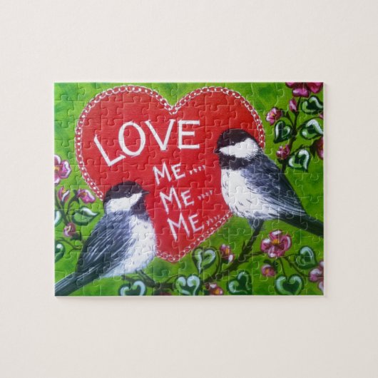 "Hou van me...ME...me" Legpuzzel (Horizontaal)