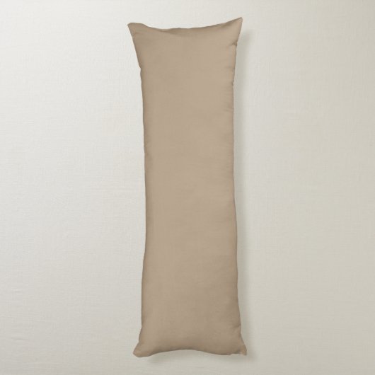 Hou van meer beige witte scriptkalligrafie lichaamskussen (Achterkant (Verticaal))