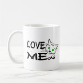 Hou van meow koffiemok (Links)
