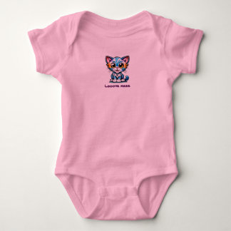 Hou Van Mij Tie-Dye Kattendesign Romper