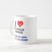 Hou van mijn Bingo Friends! Koffiemok (Voorkant links)