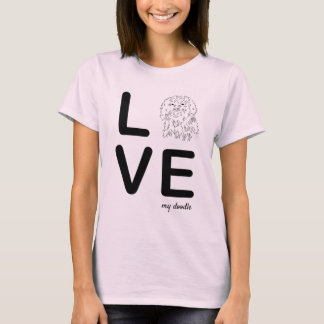Hou van mijn Doodle T-shirt