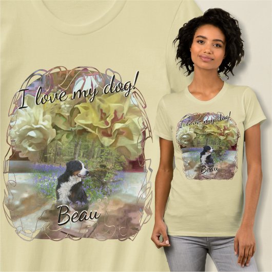 Hou van mijn hond First Spring Flowers PCM1 T-shirt