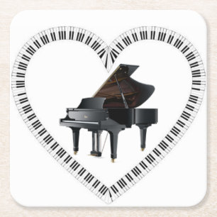 Hou van mijn piano onderzetters