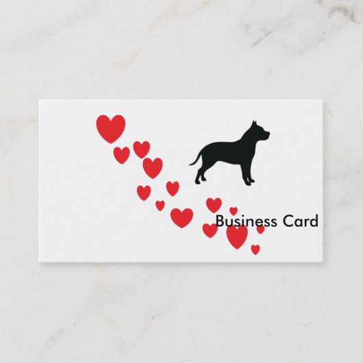 Hou van mijn pit visitekaartje (Voorkant)