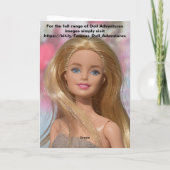 Hou van mijn poppen kaart (Achterkant)