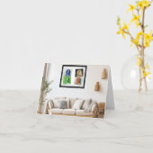 Hou van mijn poppen kaart (Gele Bloem)