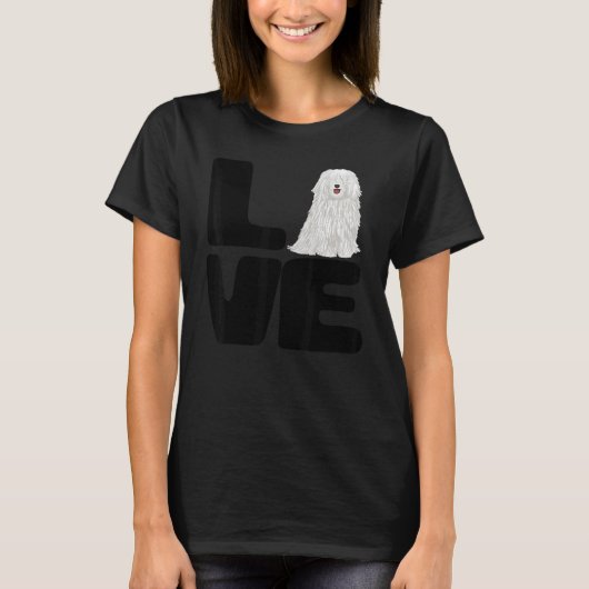 Hou van mijn Pulik Dog T-shirt (Voorkant)
