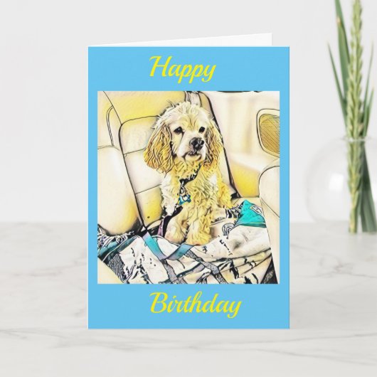 HOU VAN "ONZE RIT" IN HET LEVEN GELUKKIG IS HET "J KAART (Voorkant)