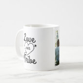 Hou van onze stam met foto's koffiemok (Voorkant links)