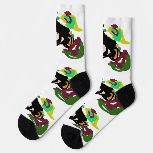 Hou van pompoenen sokken (Links)